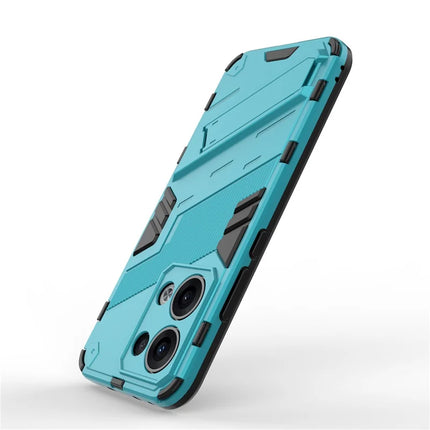 For Oppo Reno13 5G (Global) Case PC + TPU Shockproof Phone Cover with Kickstand