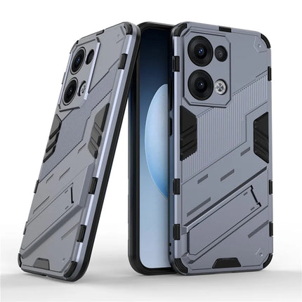 For Oppo Reno13 5G (Global) Case PC + TPU Shockproof Phone Cover with Kickstand