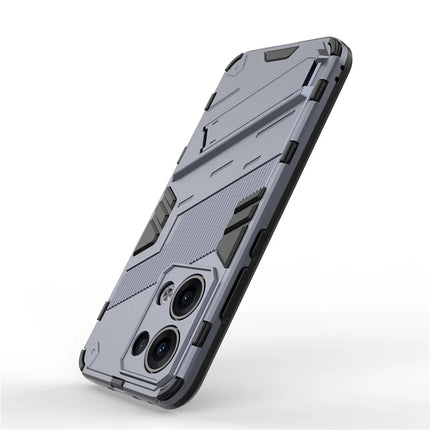 For Oppo Reno13 5G (Global) Case PC + TPU Shockproof Phone Cover with Kickstand