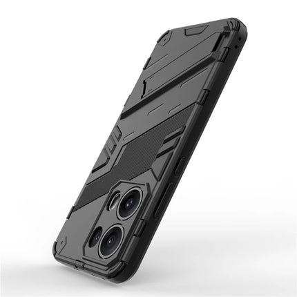 For Oppo Reno13 Pro 5G Case PC + TPU Shockproof Phone Cover with Kickstand
