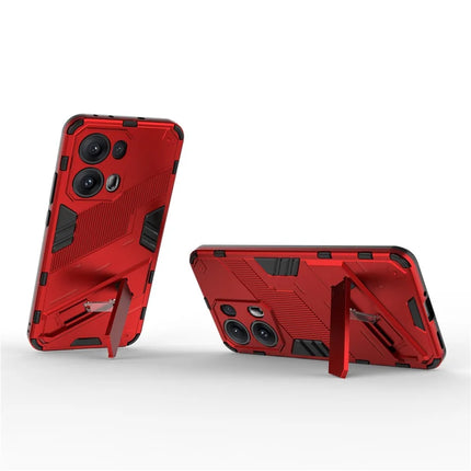 For Oppo Reno13 Pro 5G Case PC + TPU Shockproof Phone Cover with Kickstand
