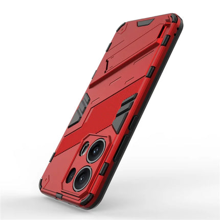 For Oppo Reno13 Pro 5G Case PC + TPU Shockproof Phone Cover with Kickstand