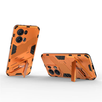 For Oppo Reno13 Pro 5G Case PC + TPU Shockproof Phone Cover with Kickstand
