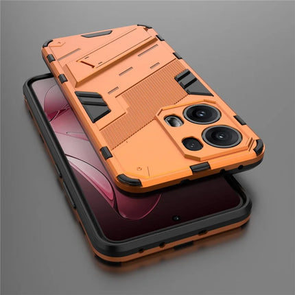 For Oppo Reno13 Pro 5G Case PC + TPU Shockproof Phone Cover with Kickstand