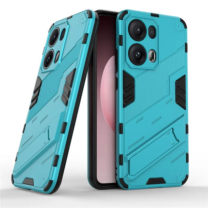 For Oppo Reno13 Pro 5G Case PC + TPU Shockproof Phone Cover with Kickstand