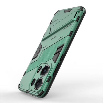 For Oppo Reno13 Pro 5G Case PC + TPU Shockproof Phone Cover with Kickstand