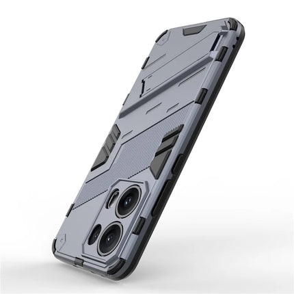 For Oppo Reno13 Pro 5G Case PC + TPU Shockproof Phone Cover with Kickstand