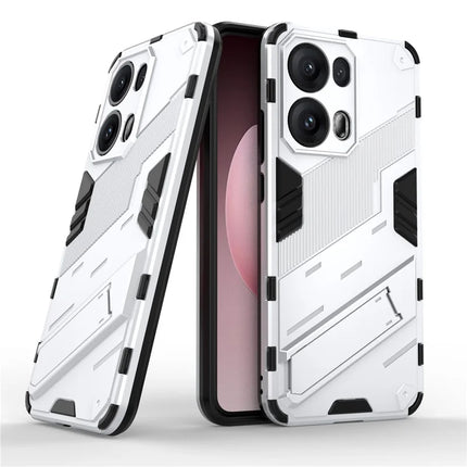 For Oppo Reno13 Pro 5G Case PC + TPU Shockproof Phone Cover with Kickstand