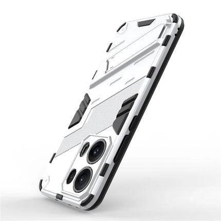 For Oppo Reno13 Pro 5G Case PC + TPU Shockproof Phone Cover with Kickstand