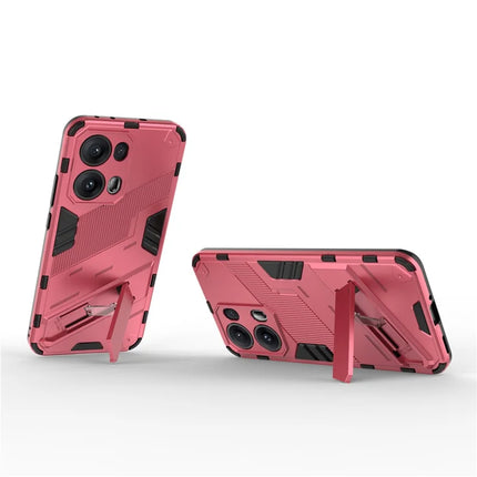 For Oppo Reno13 Pro 5G Case PC + TPU Shockproof Phone Cover with Kickstand