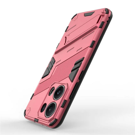 For Oppo Reno13 Pro 5G Case PC + TPU Shockproof Phone Cover with Kickstand