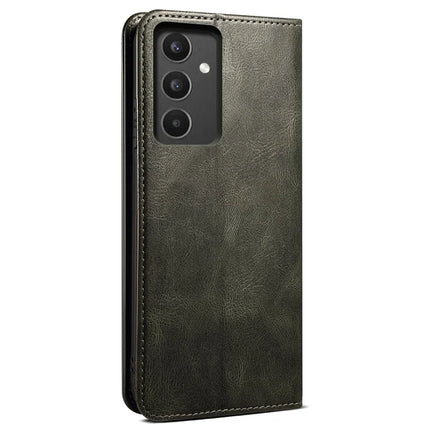 For Samsung Galaxy A13 4G / 5G Case Crazy Horse Texture Waxy Leather Wallet Stand Phone Cover
