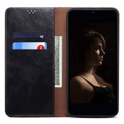 For Samsung Galaxy A13 4G / 5G Case Crazy Horse Texture Waxy Leather Wallet Stand Phone Cover