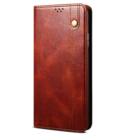 For Samsung Galaxy A13 4G / 5G Case Crazy Horse Texture Waxy Leather Wallet Stand Phone Cover