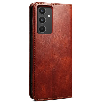 For Samsung Galaxy A13 4G / 5G Case Crazy Horse Texture Waxy Leather Wallet Stand Phone Cover