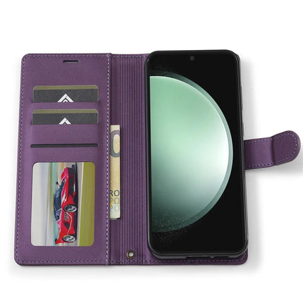 LC.IMEEKE L2 Series for Samsung Galaxy A36 5G Case PU Leather Wallet Detachable Magnetic Phone Cover