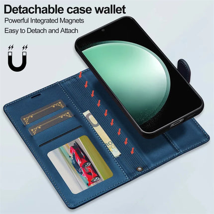 LC.IMEEKE L2 Series for Samsung Galaxy A36 5G Case PU Leather Wallet Detachable Magnetic Phone Cover