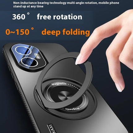 For Honor 300 Case Compatible with MagSafe Kickstand TPU PC Heat Dissipation Phone Cover