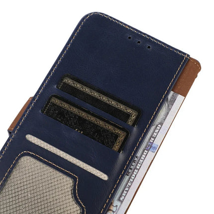 Genuine Cow Leather Phone Case for OnePlus Ace 5 Pro 5G / Ace 5 5G / 13R 5G RFID Blocking Wallet Cover