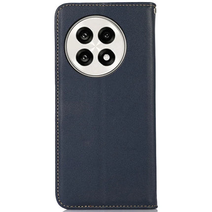 KHAZNEH Genuine Cow Leather Wallet Case for OnePlus Ace 5 Pro 5G / Ace 5 5G / 13R 5G Nappa Texture Phone Cover