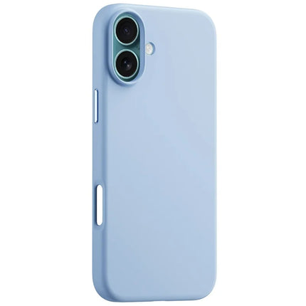 BASEUS For iPhone 16 Plus Case Compatible with MagSafe Liquid Silicone 0.2mm Phone Back Cover - Blue