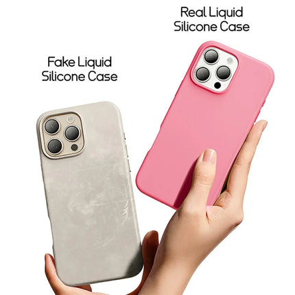 BASEUS For iPhone 16 Pro Case Compatible with MagSafe Liquid Silicone 0.2mm Phone Back Cover