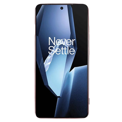 KADEM For OnePlus Ace 5 5G / 13R 5G Case Ring Kickstand TPU Flowers Phone Cover Gradient Glitter