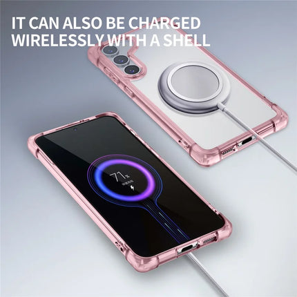 For Samsung Galaxy S23 Case Reinforced Corners TPU + Acrylic Clear Phone Back Cover