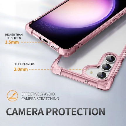 For Samsung Galaxy S23 Case Reinforced Corners TPU + Acrylic Clear Phone Back Cover