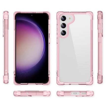 For Samsung Galaxy S23 Case Reinforced Corners TPU + Acrylic Clear Phone Back Cover