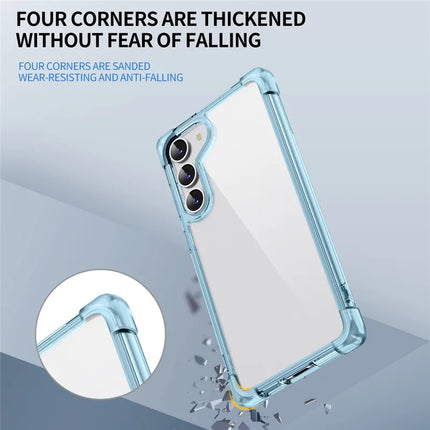 For Samsung Galaxy S23 Case Reinforced Corners TPU + Acrylic Clear Phone Back Cover