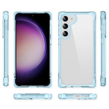 For Samsung Galaxy S23 Case Reinforced Corners TPU + Acrylic Clear Phone Back Cover