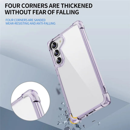 For Samsung Galaxy S23 Case Reinforced Corners TPU + Acrylic Clear Phone Back Cover