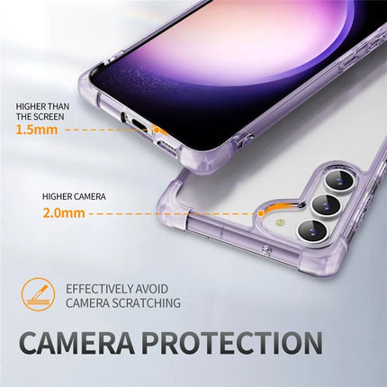 For Samsung Galaxy S23 Case Reinforced Corners TPU + Acrylic Clear Phone Back Cover