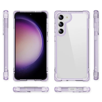 For Samsung Galaxy S23 Case Reinforced Corners TPU + Acrylic Clear Phone Back Cover