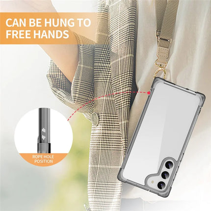 For Samsung Galaxy S23 Case Reinforced Corners TPU + Acrylic Clear Phone Back Cover