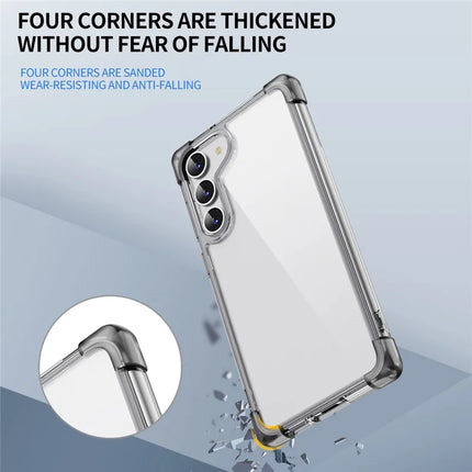 For Samsung Galaxy S23 Case Reinforced Corners TPU + Acrylic Clear Phone Back Cover