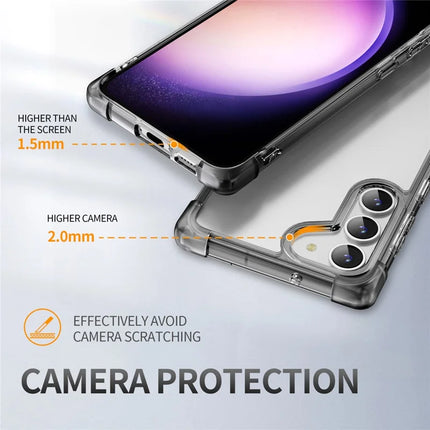 For Samsung Galaxy S23 Case Reinforced Corners TPU + Acrylic Clear Phone Back Cover