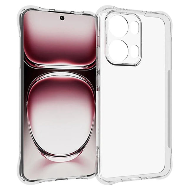 For Oppo Reno13 Pro 5G TPU Phone Case Non Slip Transparent Mobile Phone Cover