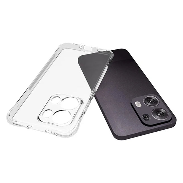 For Oppo Reno13 Pro 5G TPU Phone Case Non Slip Transparent Mobile Phone Cover