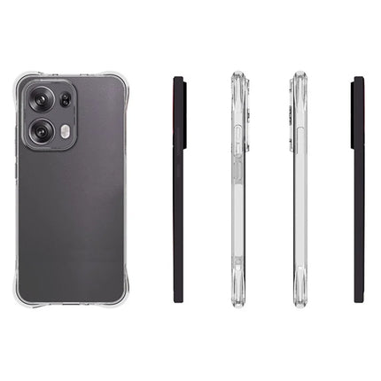 For Oppo Reno13 Pro 5G TPU Phone Case Non Slip Transparent Mobile Phone Cover