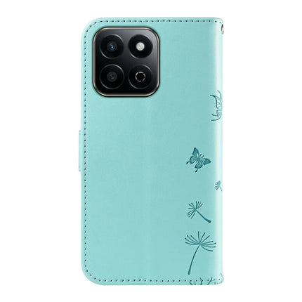 Leather Case for Honor Play 60 Plus 5G / 200 Smart 5G / Play 9T / X7c 4G Wallet Phone Cover Dandelion Imprint