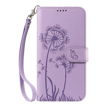 For Honor 200 5G Leather Case Wallet Phone Cover Dandelion Imprint
