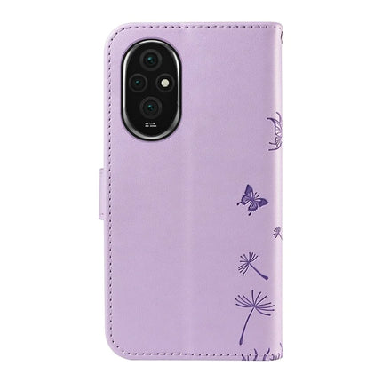 For Honor 200 5G Leather Case Wallet Phone Cover Dandelion Imprint