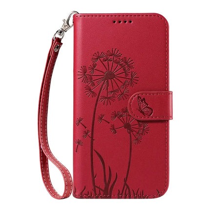 For Honor 200 5G Leather Case Wallet Phone Cover Dandelion Imprint
