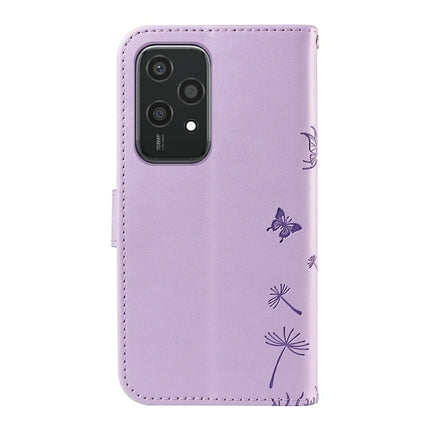 For Honor 200 Lite Leather Case Wallet Phone Cover Dandelion Imprint