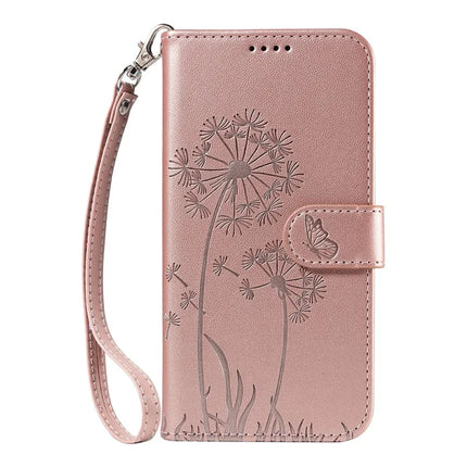 For Honor 200 Lite Leather Case Wallet Phone Cover Dandelion Imprint