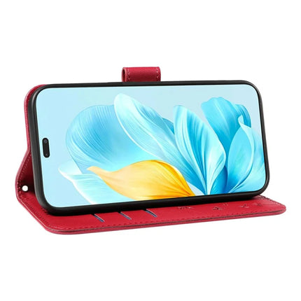 For Honor 200 Lite Leather Case Wallet Phone Cover Dandelion Imprint