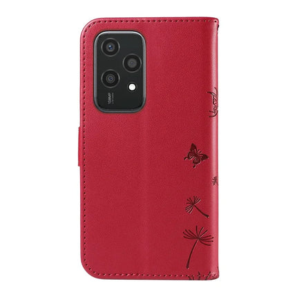 For Honor 200 Lite Leather Case Wallet Phone Cover Dandelion Imprint