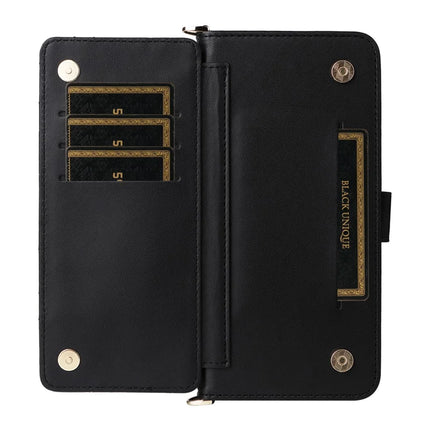 Wallet Phone Case for OnePlus Ace 5 5G / Ace 5 Pro 5G / 13R 5G Leather Phone Cover with Shoulder Strap